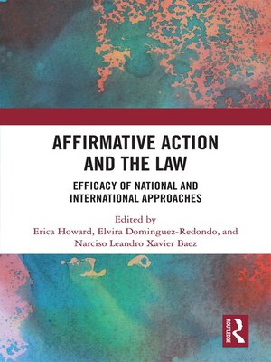 cover image of Affirmative Action and the Law